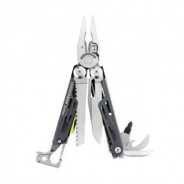 Мультитул LEATHERMAN Signal Gray 19 инстр.,  7/11, 4 см,  чехол нейлон