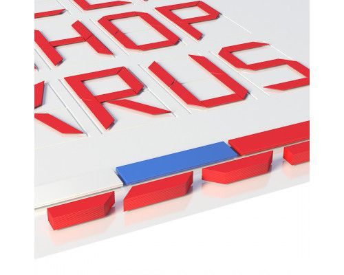 Регистрационный номер красный