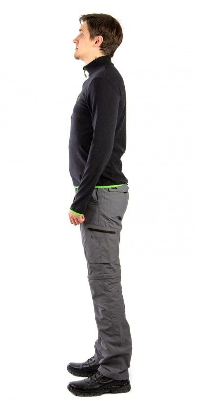 Толстовка «Тахо» (флис 150гр,  т.синий с зеленым) PAYER (р-р 44-46 рост 170-176) м