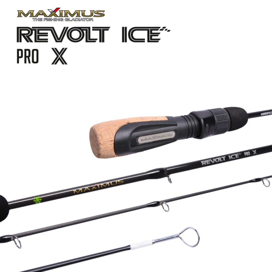 Удочка зимняя Maximus REVOLT ICE PRO X281H (MIRRIPX281H) 0, 70м до 50гр.