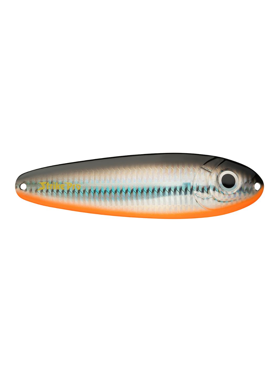 Блесна колеблющаяся Strike Pro BUSTER SPOON 140,  140 мм,  45 гр,  Тройник,  цвет: A70-713 Black Silver OB,  (ST-017#A70-713/CP)