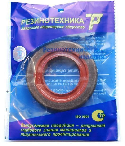 Сальник редуктора заднего моста 2101-2121 РезиноТехника (красный)