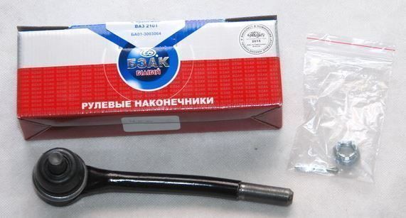 Наконечник рулевой 2101 длинный левый БЗАК (1шт.) (906-533)