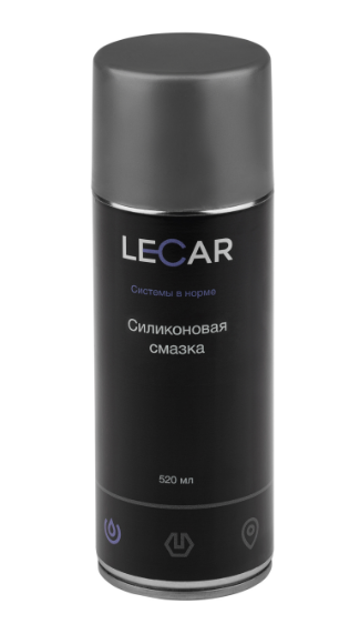Смазка силиконовая LECAR (520мл.) аэрозоль (LECAR000010210)