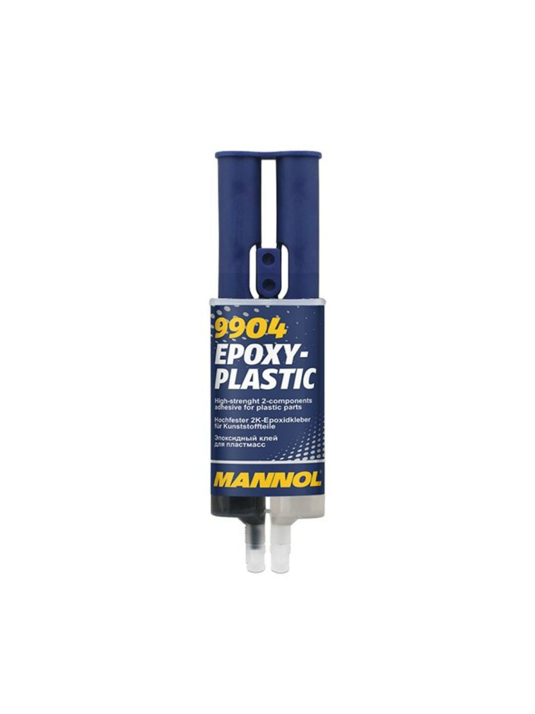 Клей эпоксиднный MANNOL Epoxy-Plastic 9904 30гр для пластмасс