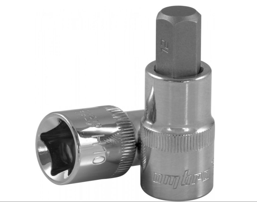 Бита в головке 1/2" HEX H17 (L=55мм) OMBRA 120217