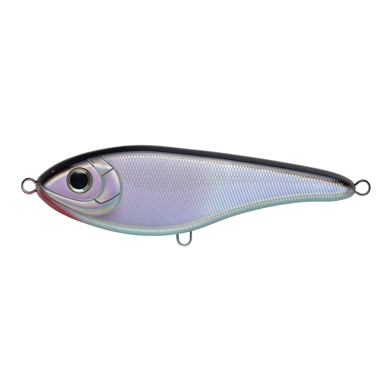 Воблер Джеркбейт Strike Pro Buster Jerk II Shallow Runner,  120 мм,  37 гр,  Загл. 0, 3м.-2, 0м.,  Медленно всплывающий,  цвет: A010-EP Black Back Silver,  (EG-049#A010-EP)