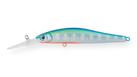 Воблер Минноу Strike Pro Jumper DR 90SP,  90 мм,  11 гр,  Загл. 1, 5м.-3, 0м.,  Нейтральный,  цвет: A150-713 UV Blue Silver OB,  (EG-192BL-SP#A150-713)