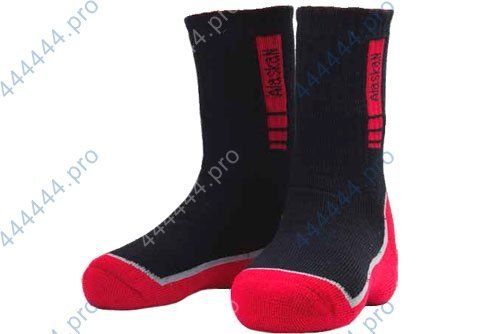 Носки Alaskan black/red,  XL,  44-47 м