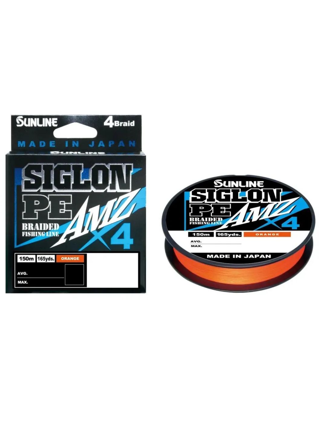 Шнур Sunline SIGLON PEx4 AMZ 150M(OR) #3.0/35LB