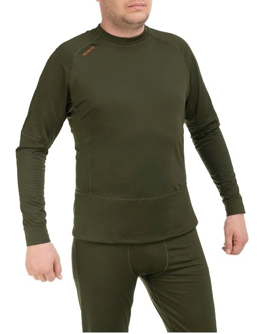 Термобелье Hawk (фуфайка,  кальсоны),  tricot,  оливковый/olive (56-58/182)