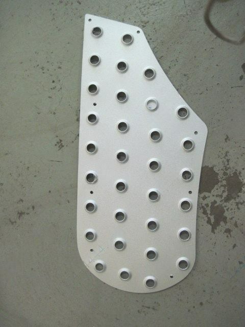 Облицовка пола (скутер)