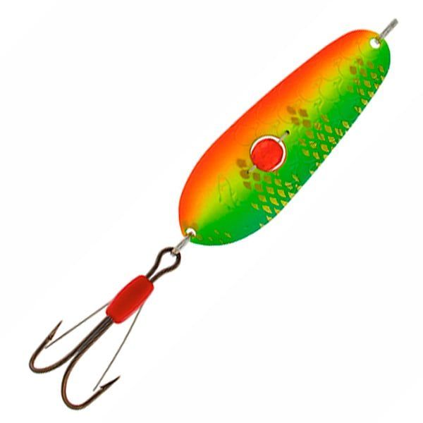 Блесна "Rasanen"  70/20 G/GR/FYe/FR-C,  UV (бусинка,  незацеп.)