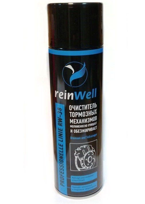 Очиститель тормозов ReinWell RW-38 500мл аэрозоль