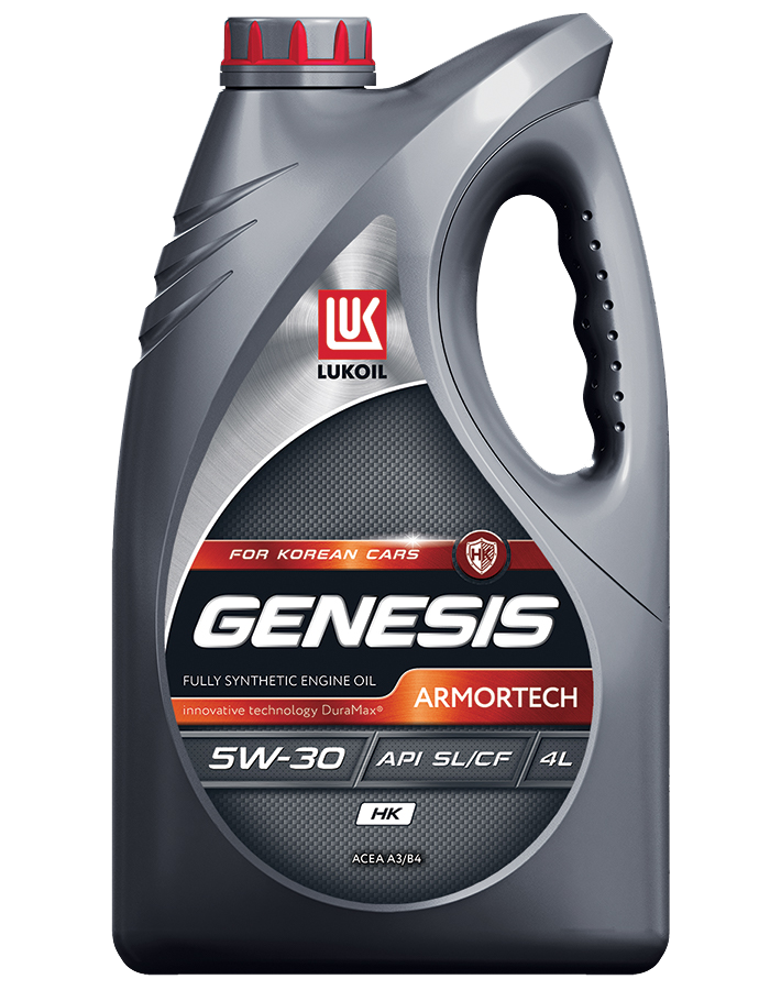 ЛУКОЙЛ 5W30 GENESIS ARMORTECH HK 4л синтетическое моторное масло