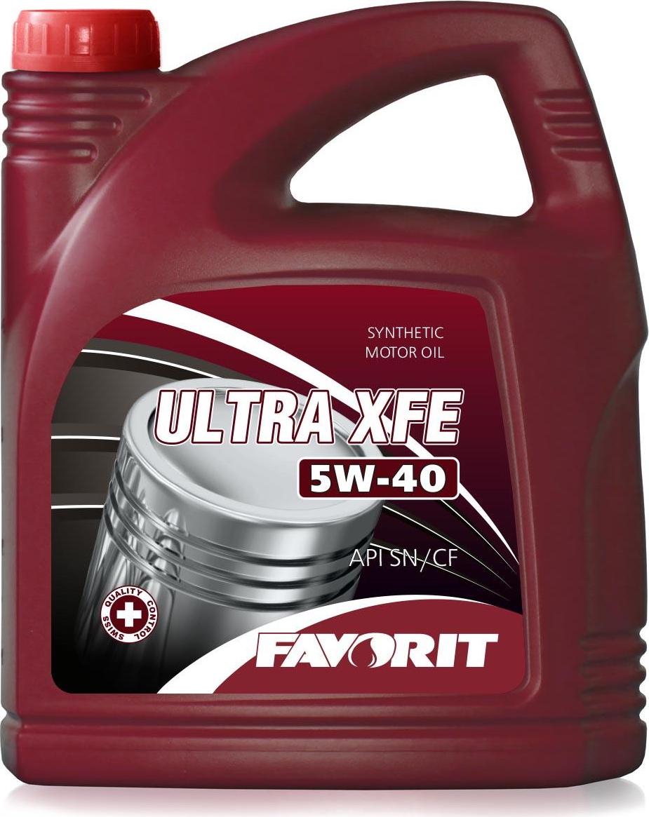Favorit Ultra XFE 5W40 5л синтетическое моторное масло