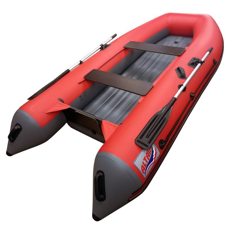 Лодка ALTAIR HD-340 красно-серая
