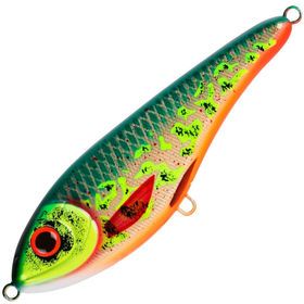 Воблер Джеркбейт Strike Pro Buster Jerk Shallow Runner,  150 мм,  64, 5 гр,  Загл. 1, 0м.,  Медленно всплывающий,  цвет: C780F The Saint,  (EG-048S#C780F)