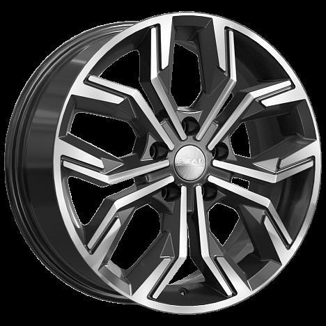 Диск л.Р17 7.0/4*100 СКАД АМИАТА  d60.1 ЕТ43 алмаз  3890905 КОМПЛЕКТ 4ШТ.
