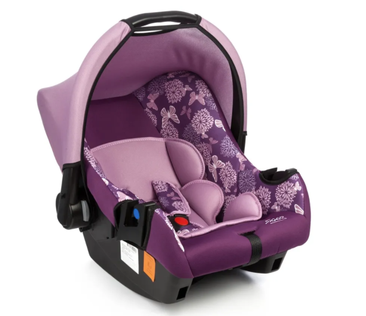 Детское кресло "SIGER" ART ЭГИДА Люкс (абстракция) (груп. 0+) (0-13кг)