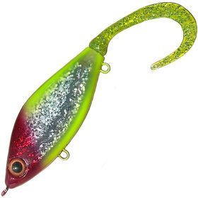 Воблер Джеркбейт Strike Pro Guppie Downsize Sinking,  90 мм,  35, 7 гр,  Загл. 0, 5м.-1, 5м.,  Тонущий,  цвет: A270G Transparent Clown,  (EG-208B#A270G)