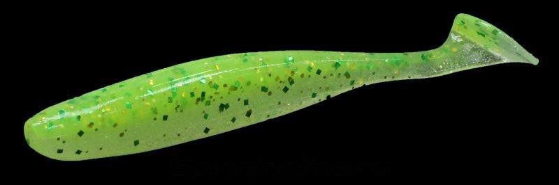 Приманка съедобная Keitech Easy Shiner 4" PAL #02 Lime Chart Shad