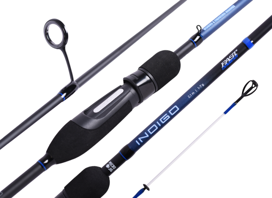 Удилище спин.Maximus INDIGO Micro-Jig - S 19UL 1, 9m 0, 8-5g
