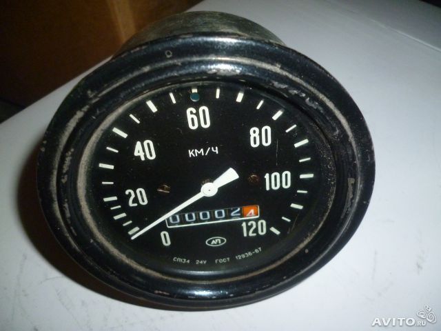 Спидометр СП 134 24В МАЗ,  D=106мм
