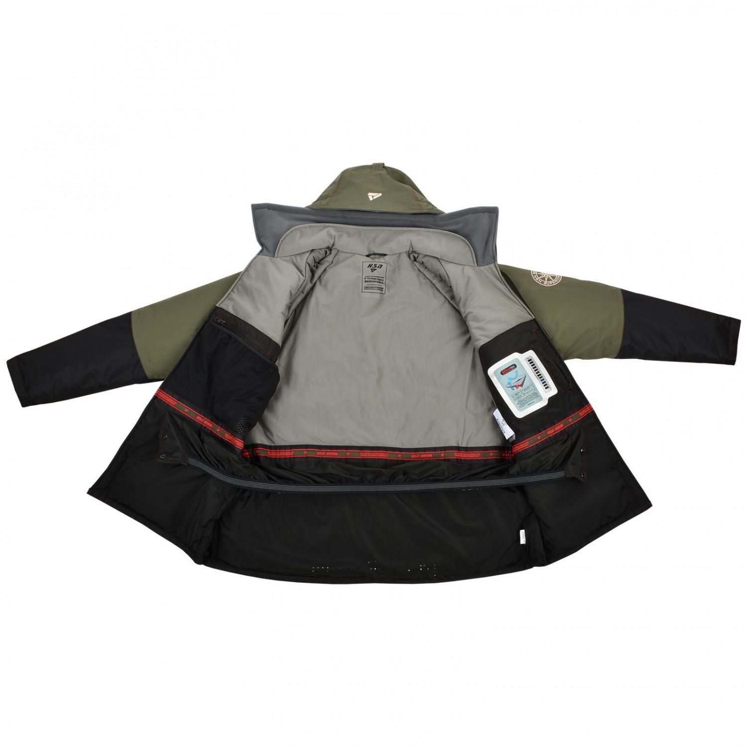 Костюм мужской зимний "Arctic VII comfort",  hardguard,  хаки (62-64/188) м