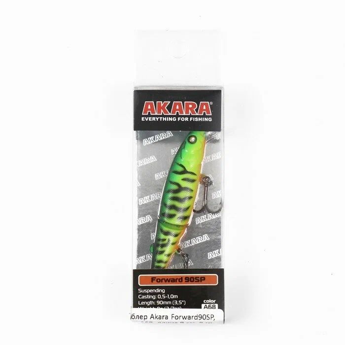Воблер Akara Forward 90SP 8 гр. (2/7 oz 3, 5 in) A68