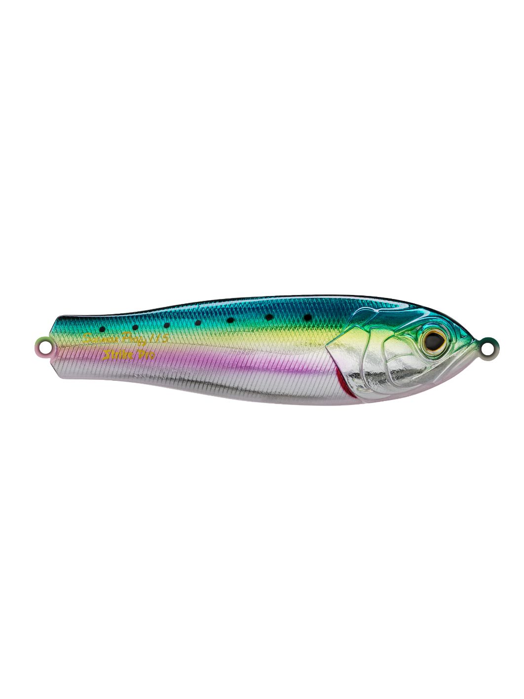 Блесна колеблющаяся Strike Pro Salmon Profy 115,  115 мм,  45 гр,  Тройник,  цвет: 692-713-RP Pacific Sardine,  (PST-03A#692-713-RP/692-713-RP)