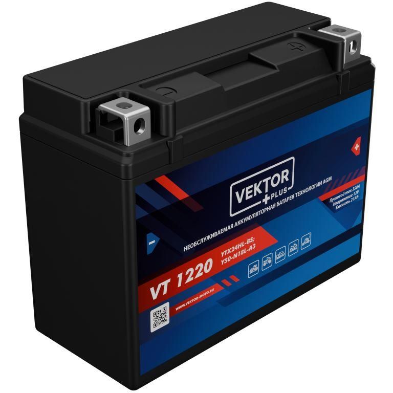 мото 12/21A VEKTOR VT 1220 Аккумулятор зал/зар.