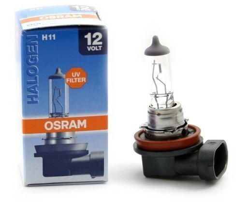Автолампа галогеновая H11 12V-55 OSRAM (64211) (1шт.)