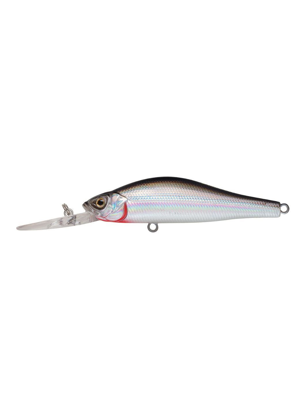Воблер Минноу Strike Pro Archback Deep 100SP,  100 мм,  21, 4 гр,  Загл. 2, 0м.-5, 0м.,  Нейтральный,  цвет: A010-EP Black Back Silver,  (EG-125BL-SP#A010-EP)