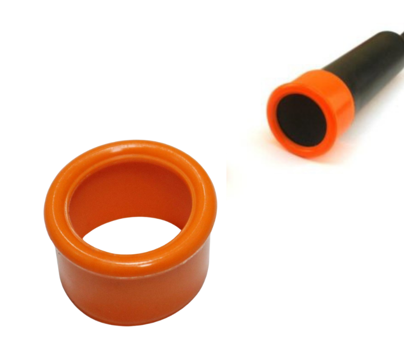 Защитный бампер для датчика эхолота Практик (оранжевый)