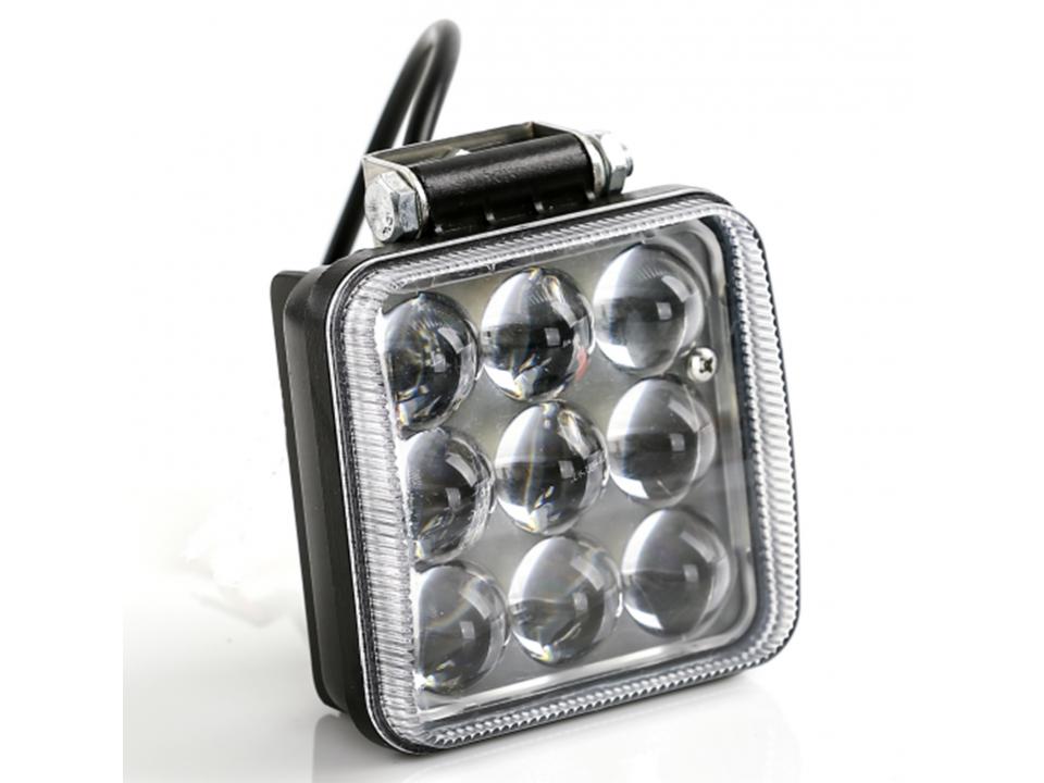 Фара рабочего света 4D EPISTAR 27Вт (9*3Вт/10-30В) 104*104*60мм Nord YADA 907378