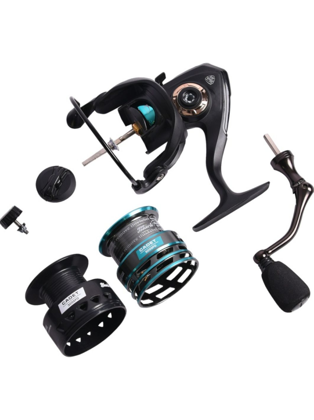 Катушка безынерционная Black Side Cadet 2000FD (5+1 подш.)