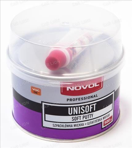 Шпатлевка NOVOL 1151 UNISOFT 500гр мягкая