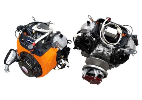 Двигатель LIFAN снегоход Буран 4T ECC с электростартером 31 л.с.с катушкой освещения 240 Вт