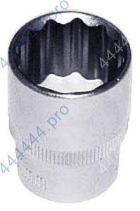 Головка торцевая 1/2" 12-гранная 18мм JONNESWAY S04H4918