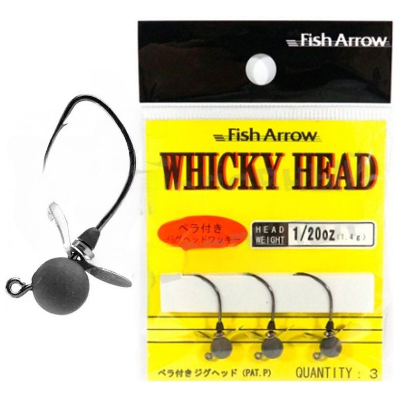 Джиг-головка Fish Arrow Whicky Head Guard /1.4g 3 шт.