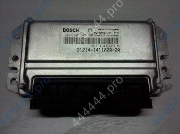 Блок управления инжектором 21214 М7.9.7 (1.7л 8кл) Евро-3  21214-1411020-20 BOSCH 
