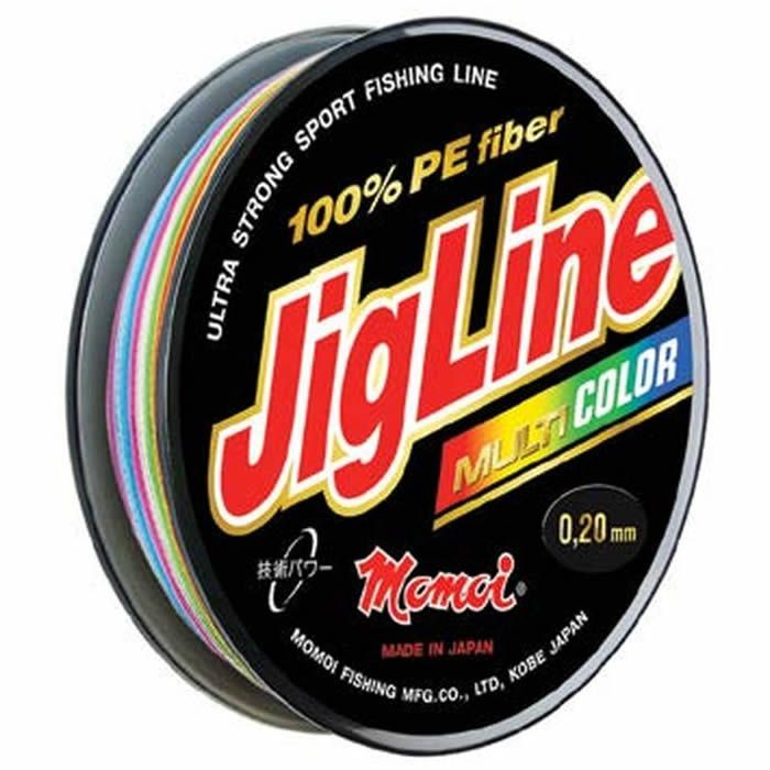 Шнур JigLine Multicolor  0, 16 мм,   12, 0 кг,  150 м цветной