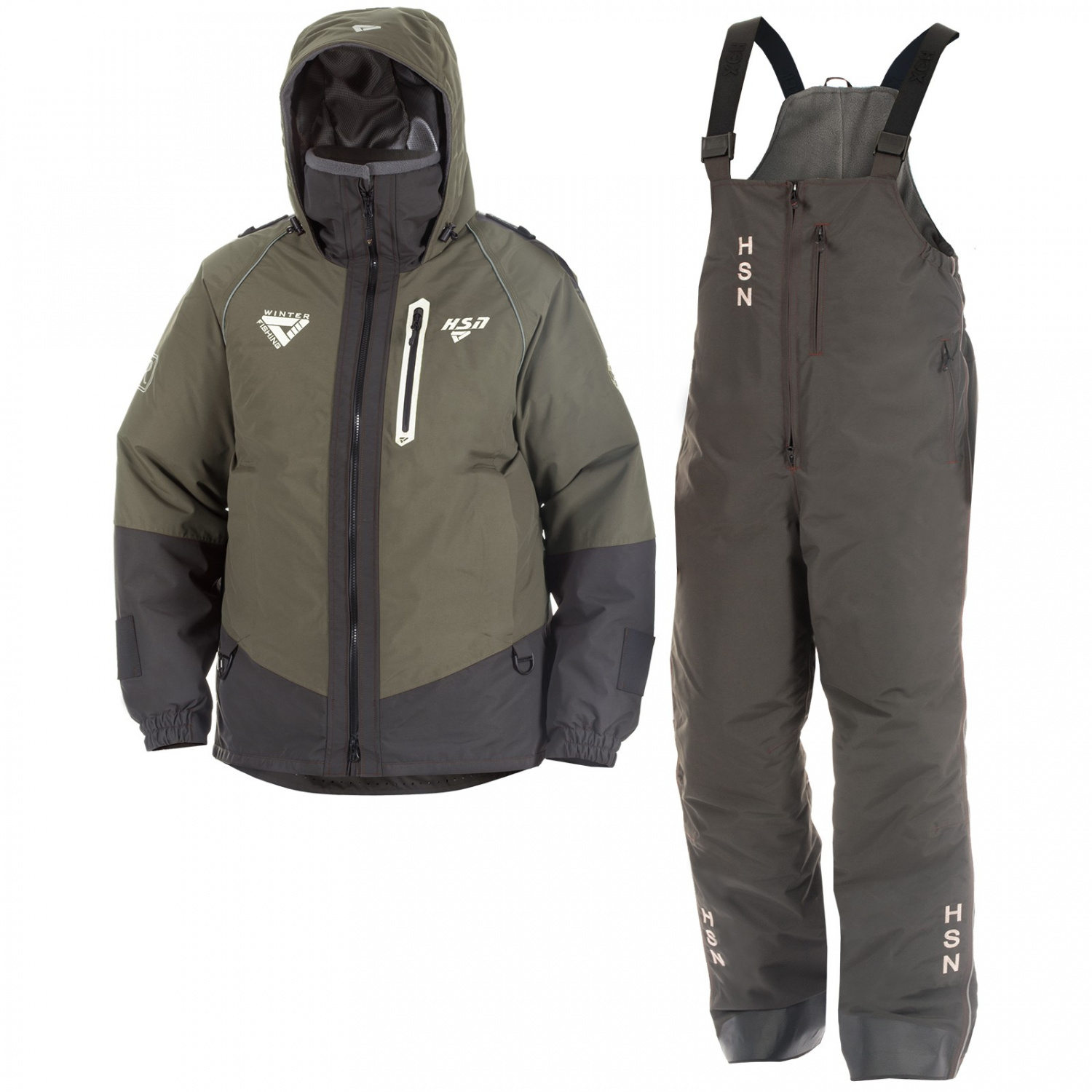 Костюм-поплавок мужской зимний "Rescuer II comfort",  hardguard,  хаки (46-48/170) м