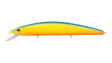 Воблер Минноу Strike Pro Montero 110SP,  110 мм,  13, 3 гр,  Загл. 0, 8м.-1, 6м.,  Нейтральный,  цвет: A252S Bullfinch Mat Tiger,  (EG-190C-SP#A252FS)