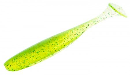 Приманка съедобная Keitech Easy Shiner 4" #424 Lime Chartreuse