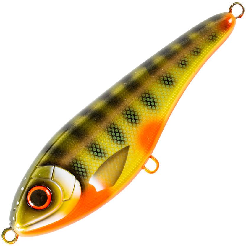 Воблер Джеркбейт Strike Pro Buster Jerk Sinking,  150 мм,  75 гр,  Загл. 0, 5м.-4, 0м.,  Тонущий,  цвет: C478F Golden Olive,  WOLF COLOR,  (EG-048#C478F)