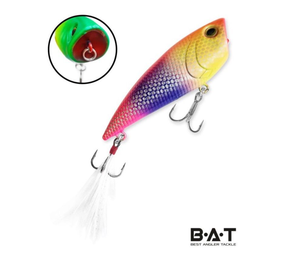 Воблер BAT Crow Pop ВТ059 (70 mm.; 7 g.; TopWater) # B017