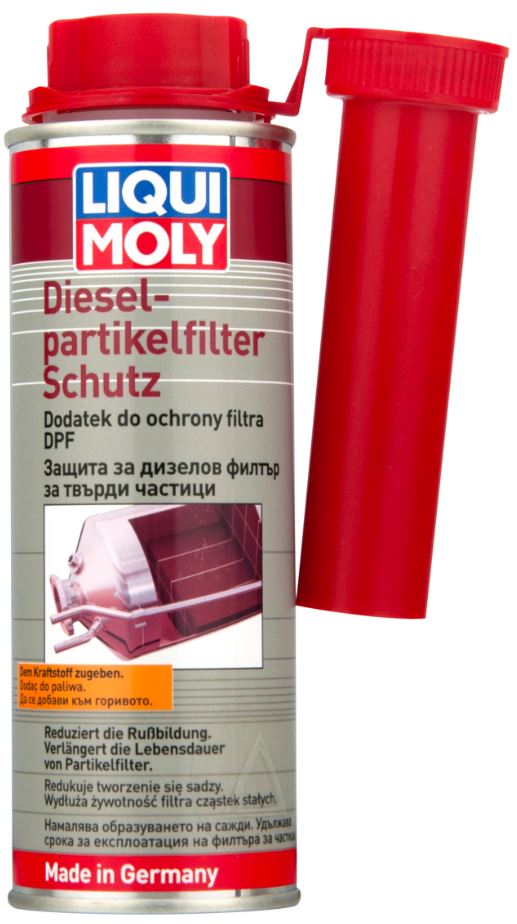 Присадка д/очистки саж.фильтра LiquiMoly Diesel Partikelfilter Schutz (0, 25л) 2298/2650