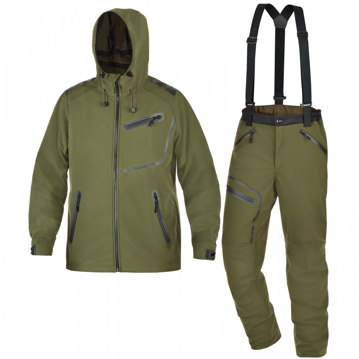 Костюм мужской "Сапсан I",  softshell,  хаки (54-56/182) м